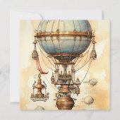 Steampunk Hete Luchtballon (3) (Voorkant)