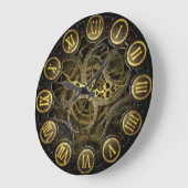 Steampunk horloge vieux style d'engrenage victorie (Angle)