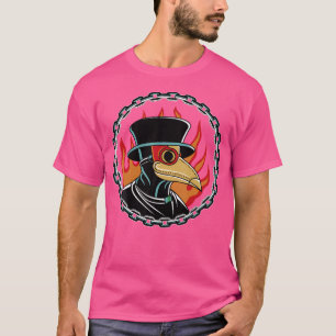 Steampunk Horror Tarot Pestilence Plague D T-shirt