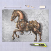Steampunk Horse Tissuepapier (Craft)
