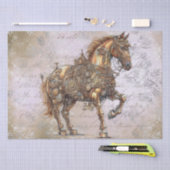 Steampunk Horse Tissuepapier (Craft)