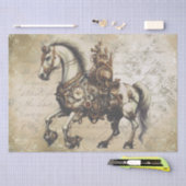 Steampunk Horse Tissuepapier (Craft)