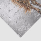 Steampunk Horse Tissuepapier (Detail)