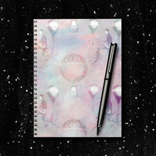 Steampunk Hot Air-ballonnen    Feminine Notitieboek