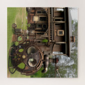 Steampunk House en Alien Legpuzzel (Horizontaal)