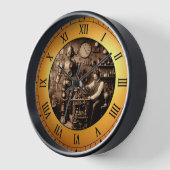 Steampunk Humanoid Mechanical Robot (Hoek)