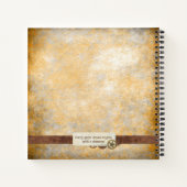 Steampunk Ideas-uitvindingen Sketch Notitieboek (Achterkant)