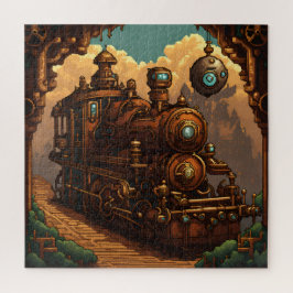 Steampunk in Pixel Legpuzzel