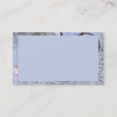 Steampunk in Rose Timepiece Cartes de visite (Dos)