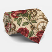 Steampunk Industrial Custom Necktie Tie Stropdas (Opgerold)