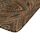 Steampunk Industrial Vintage Clockwork Snijplank (Hoek)