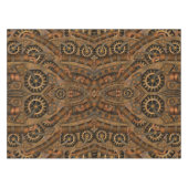 Steampunk Industrial Vintage Clockwork Tafelkleed (Voorkant (Horizontaal))