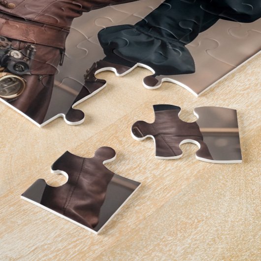 Steampunk Inspiré Graphic Puzzle (Côté)