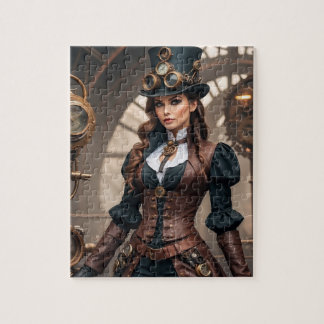 Steampunk Inspiré Graphic Puzzle