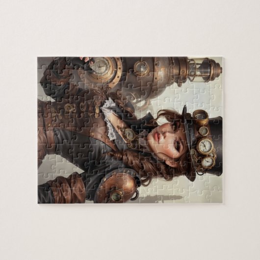 Steampunk Inspiré Graphic Puzzle (Horizontal)