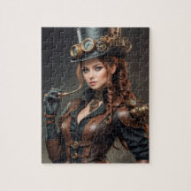 Steampunk Inspiré Graphic Puzzle