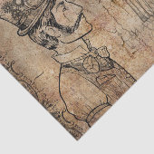 Steampunk Inventor Top Hat Vaderdag Tissuepapier (Detail)