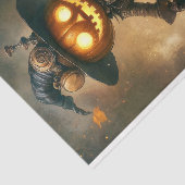 Steampunk Jack Lantern Mannelijke Tovenaar AB2 Dec Tissuepapier (Detail)