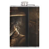 Steampunk Jazz Heupfles (Achterkant)