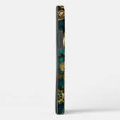 Steampunk Jewelry Watch on a Green Background Case-Mate iPhone Case (Achterkant / Rechts)