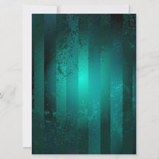 Steampunk Jewelry Watch on a Green Background Save The Date (Achterkant)