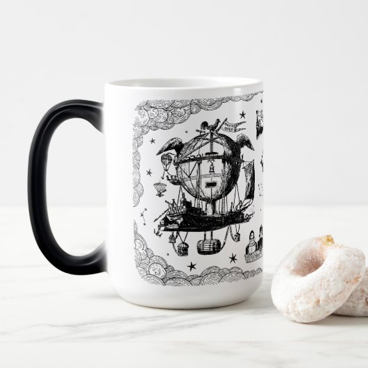 Steampunk Journey Mug (Avec donut)