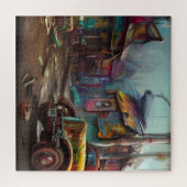 Steampunk Junk Yard Legpuzzel (Horizontaal)