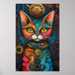 Steampunk kat 1 van 21 poster