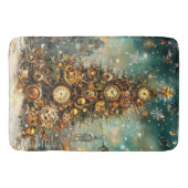 Steampunk kerstboom badmat (Voorkant)