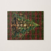 Steampunk Kerstboom puzzel Legpuzzel (Horizontaal)