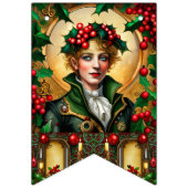 Steampunk Kerstmis Vlaggetjes (Eerste vlag)