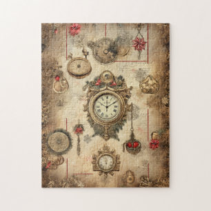 Steampunk Kerstpuzzel Legpuzzel