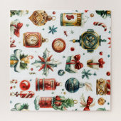 Steampunk Kerstpuzzel Legpuzzel (Horizontaal)