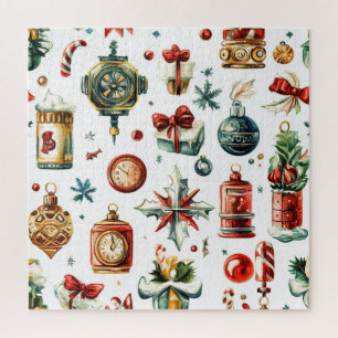 Steampunk Kerstpuzzel Legpuzzel