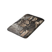  steampunk ketel | Spellbooks en klokken Badmat (Gekanteld)