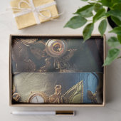 Steampunk kikkerhoofd tissuepapier (Geschenk)