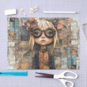 Steampunk Kinder VIII Tissuepapier (Craft)