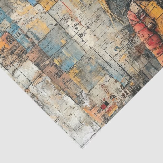 Steampunk Kinder X Tissuepapier (Detail)