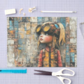 Steampunk Kinder X Tissuepapier (Craft)