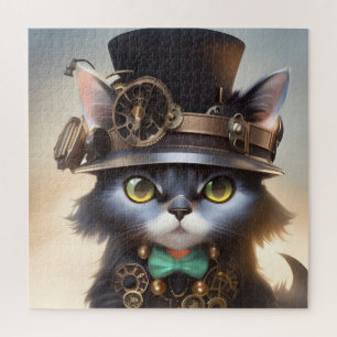 Steampunk Kitten Legpuzzel