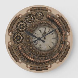 steampunk klok