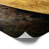 Steampunk - klok - de stroom van tijd poster (Hoek)