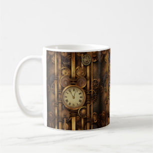 Steampunk Klok Koffie Mok