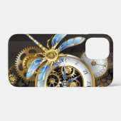 Steampunk-klok met mechanische dragonfly Case-Mate iPhone case (Achterkant (horizontaal))