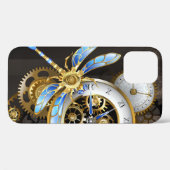 Steampunk-klok met mechanische dragonfly Case-Mate iPhone case (Achterkant (horizontaal))