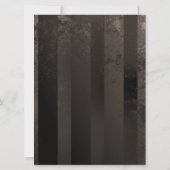 Steampunk-klok met mechanische dragonfly kaart (Achterkant)