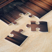 Steampunk klok puzzel (Zijkant)