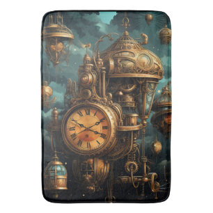 Steampunk Klokken Bad Mat