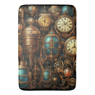 Steampunk Klokken Bad Mat