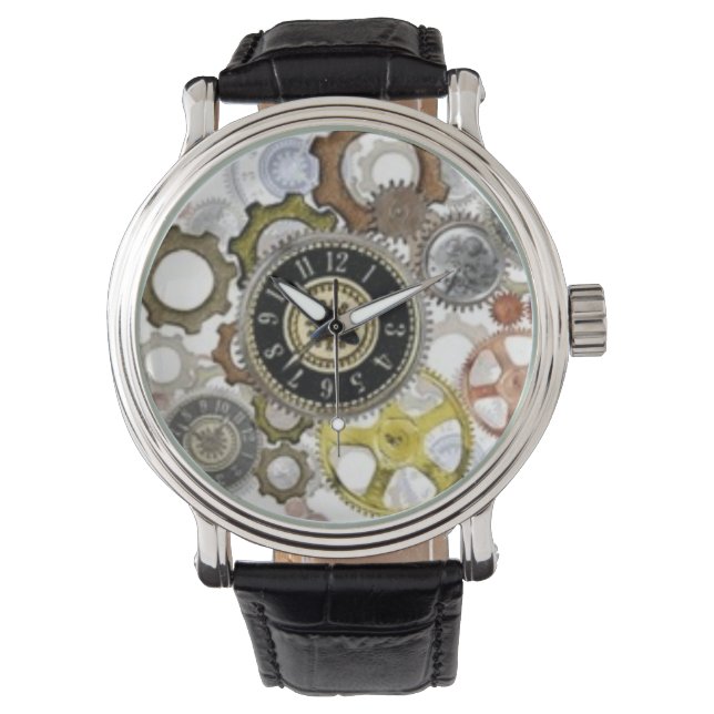 Steampunk klokken horloges (Voorkant)